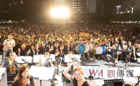 湧入15萬人 !台中爵士音樂節開幕 市長盧秀燕嗨喊:讓我們一起Jazz!