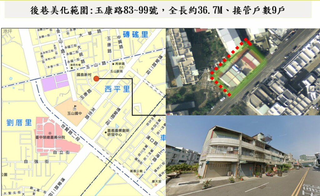 美化範圍