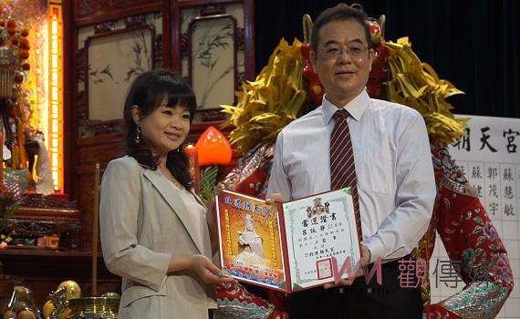 影/北港朝天宮首位女性監事 呂依靜多年來熱衷廟會活動