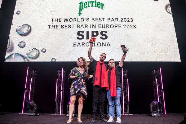 THE WORLD'S 50 BEST BARS 2023 排行榜公佈，巴塞隆拿 SIPS 榮獲 NO.1