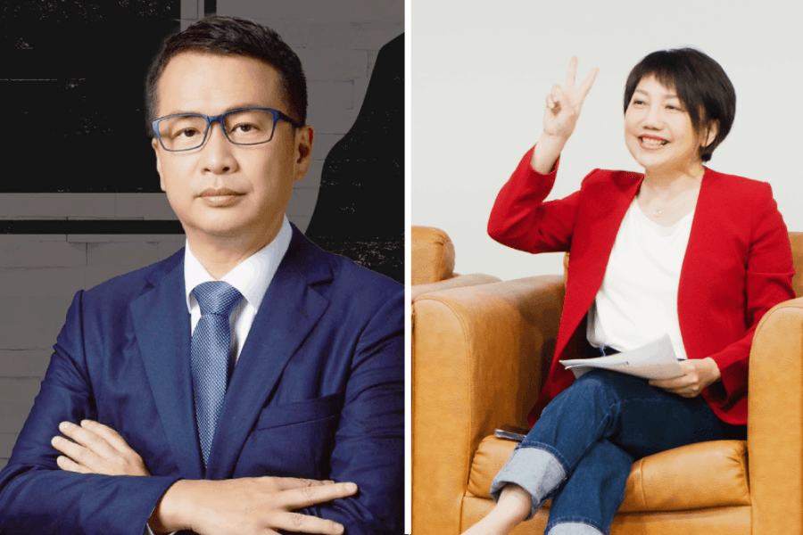 羅智強轟范雲栽贓馬英九要哈佛森別批中國 批她有3+11說謊前例 224 照片來源:羅智強及范雲臉書合成