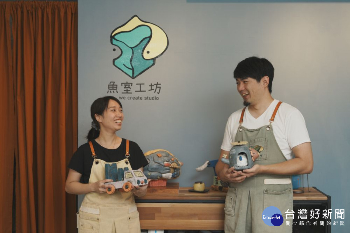 施姵伃創辦人與尹邦倫創辦人。