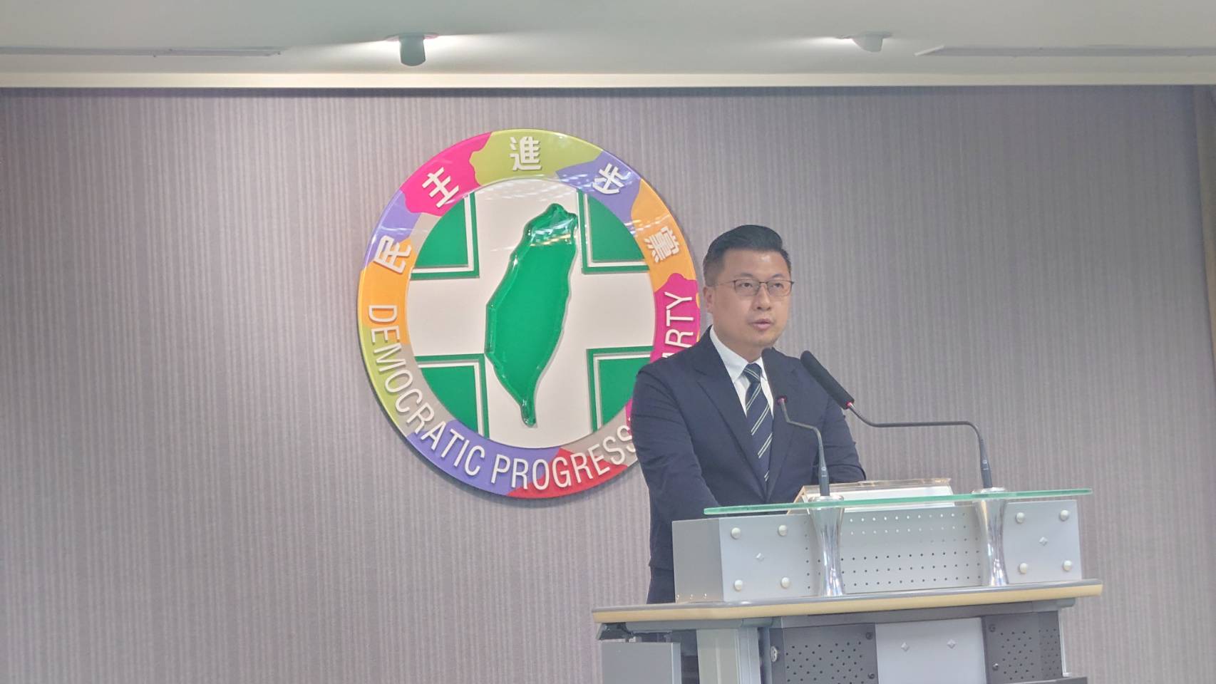 民進黨發言人張志豪。資料照片