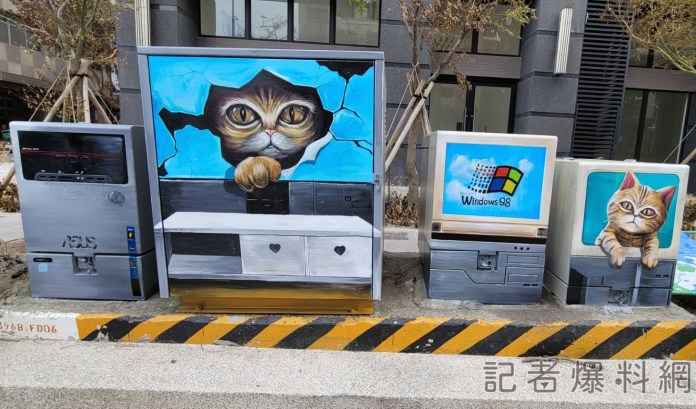 獨家/台中海線新風貌 梧棲電箱彩繪夾娃娃機 71 4 1 | 生活 生活 記者爆料網