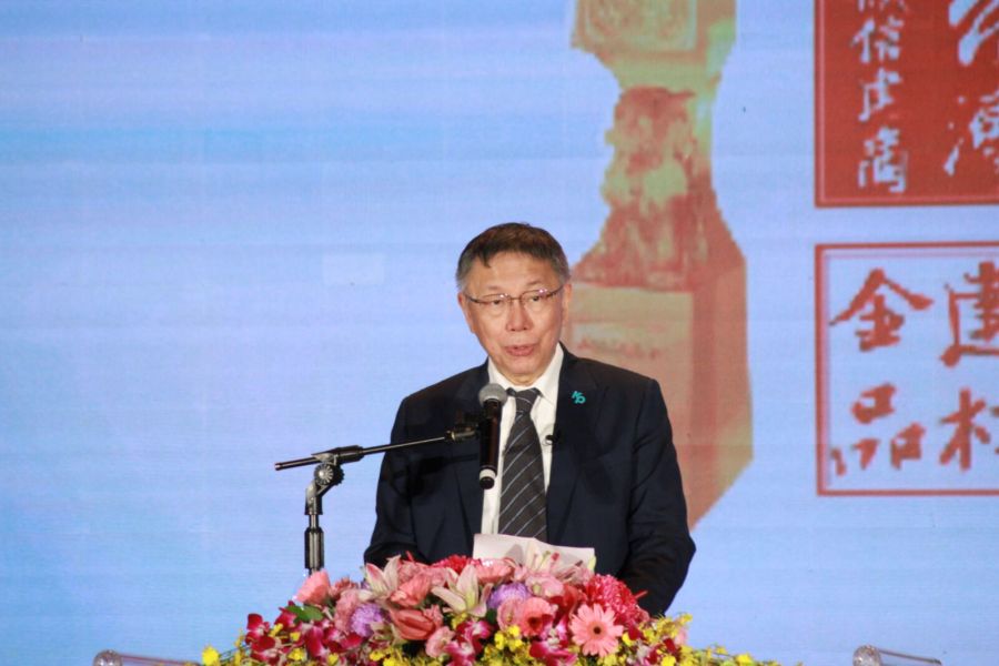 藍白合卡關轉與郭台銘合作?柯文哲:郭不像國民黨太複雜 210 民眾黨總統參選人柯文哲。(方炳超攝)