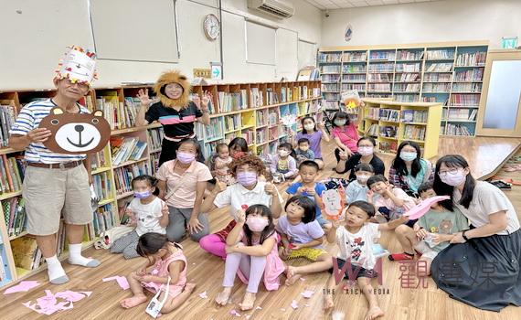 半線說故事列車開到永靖圖書館 台語故事真趣味大小朋友一起學母語