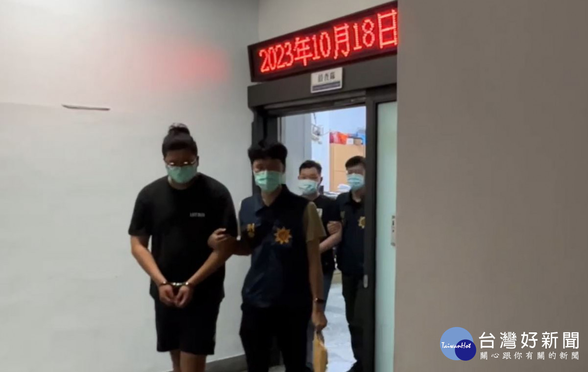 警方逮捕呂、高兩人送辦／陳致愷翻攝