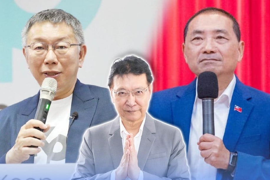 趙少康表示,如果柯文哲堅持要民調,那就用民調,但未來組閣權要給國民黨。翻攝趙少康臉書