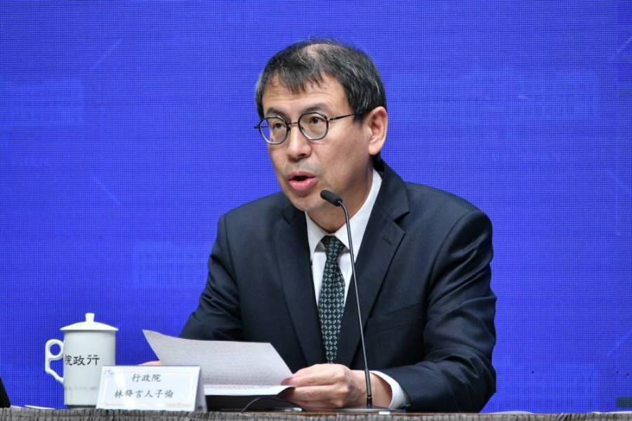 陳建仁批影射造謠 侯友宜:行政院淪選舉操作機器 223 行政院發言人林子倫