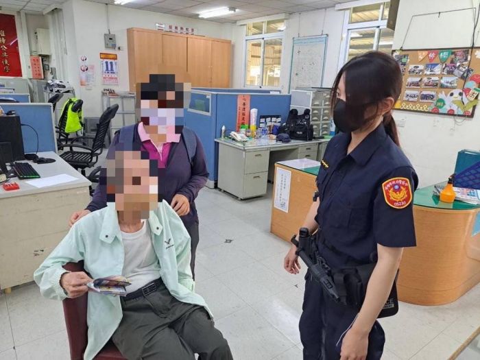 湯詠瑜議員讚許 苓雅警正妹黃婷芳順利助翁返家