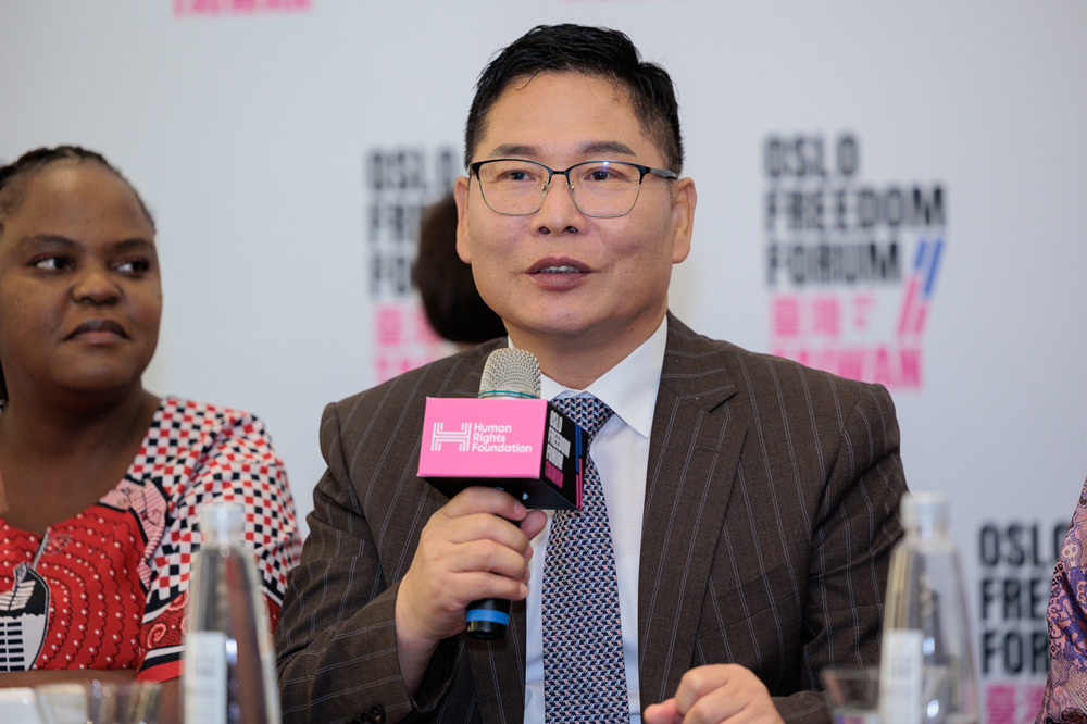 「韓國人權倡議者與現代地下鐵道領袖」-金承恩牧師(Pastor Seungeun Kim)。(圖/人權基金會提供)