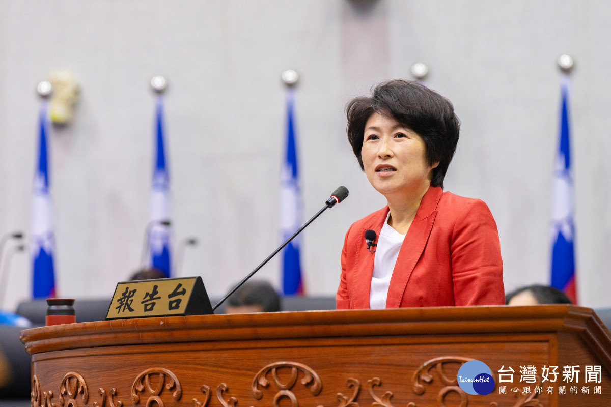 議會施政總報告　饒慶鈴：期待地方支持與團隊攜手成就台東美好