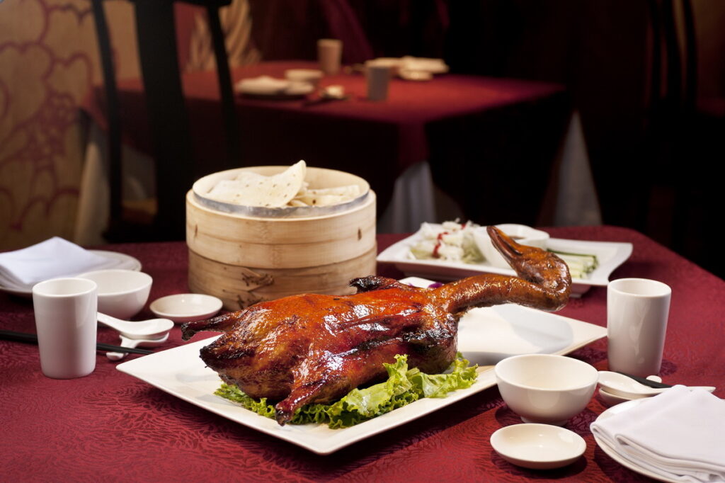 台北凱撒 王朝餐廳桃木片皮鴨
