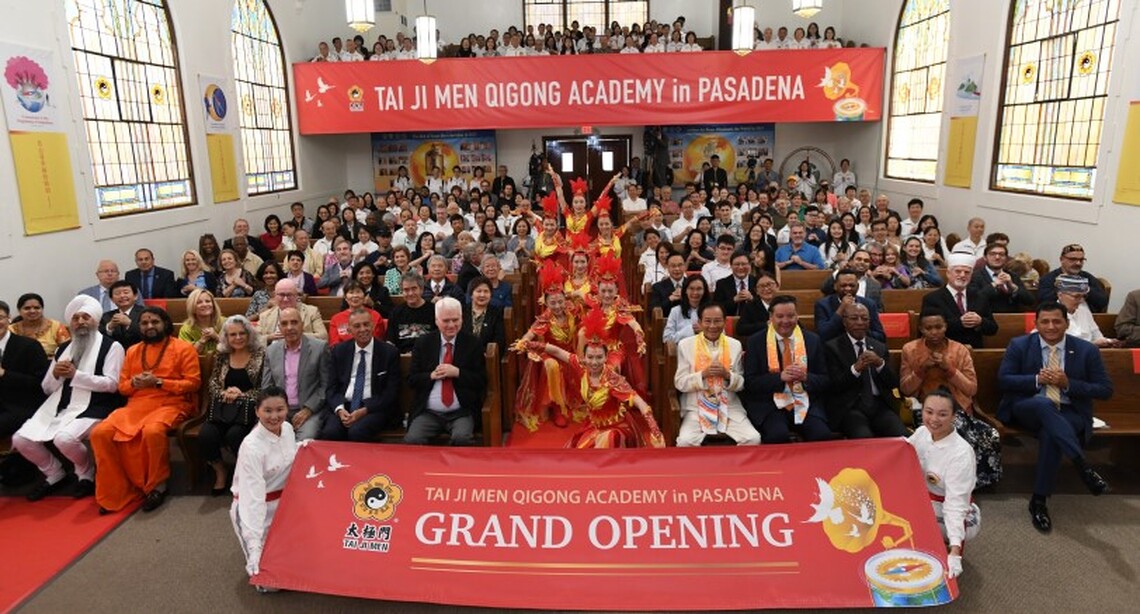 太極門帕薩迪納道館盛大開幕 文化、武術嘉年華熱鬧登場 總統級貴賓齊致賀