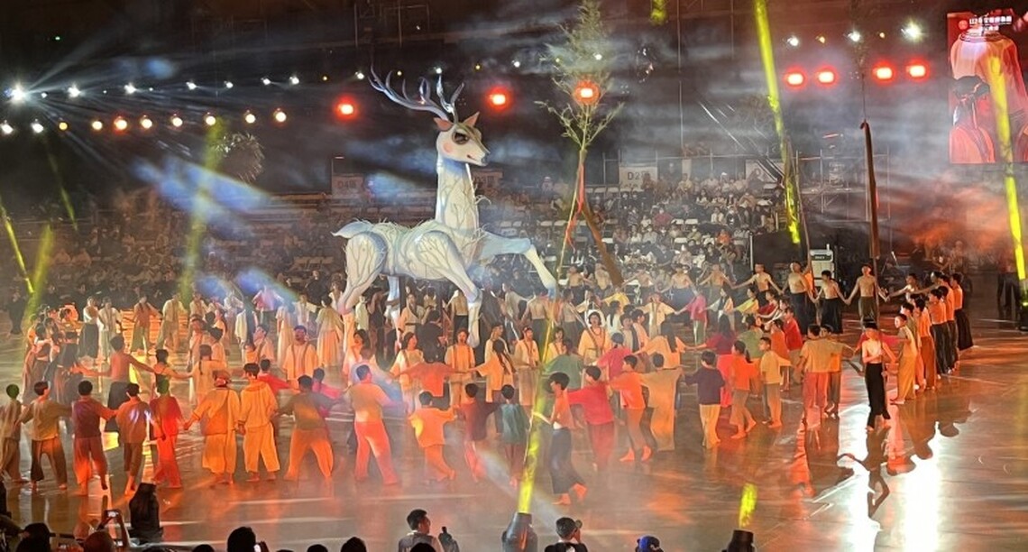 台南全國運動會開幕典禮魔幻登場