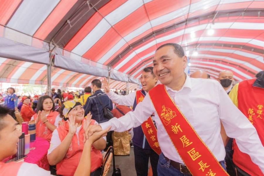 出席神農大帝秋祭大典 侯友宜:宗教交流能消弭兩岸衝突 204 侯友宜21日至新屋長祥宮參加中華神農大帝協進會秋祭大典