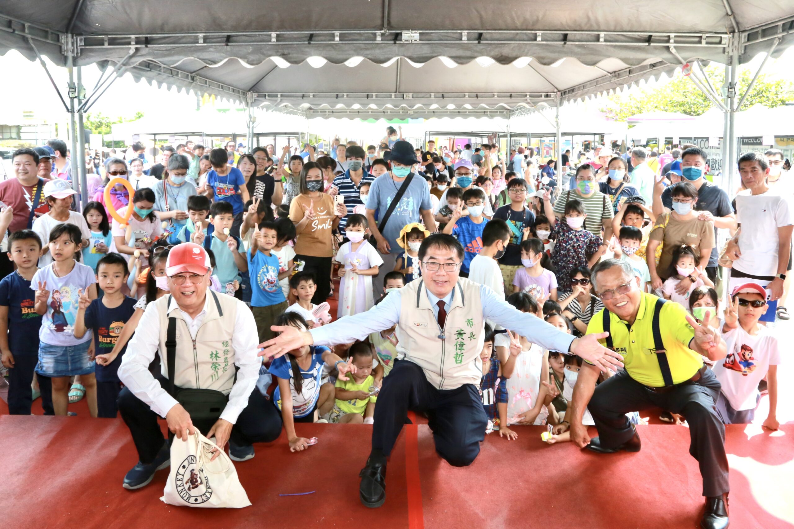 甘藷文化季開跑 黃偉哲邀來新化吃美食逎市集
