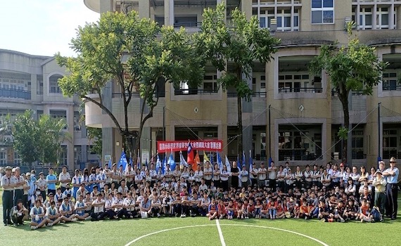 嘉市世界童軍辦空中大會暨網路大會聯團　黃敏惠線上送溫馨