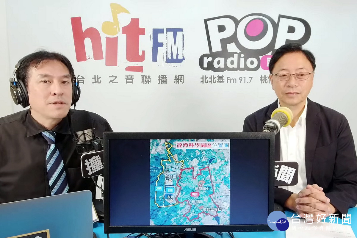 針對台積電龍科設廠事宜，桃園市長張善政接受媒體人黃暐瀚專訪。