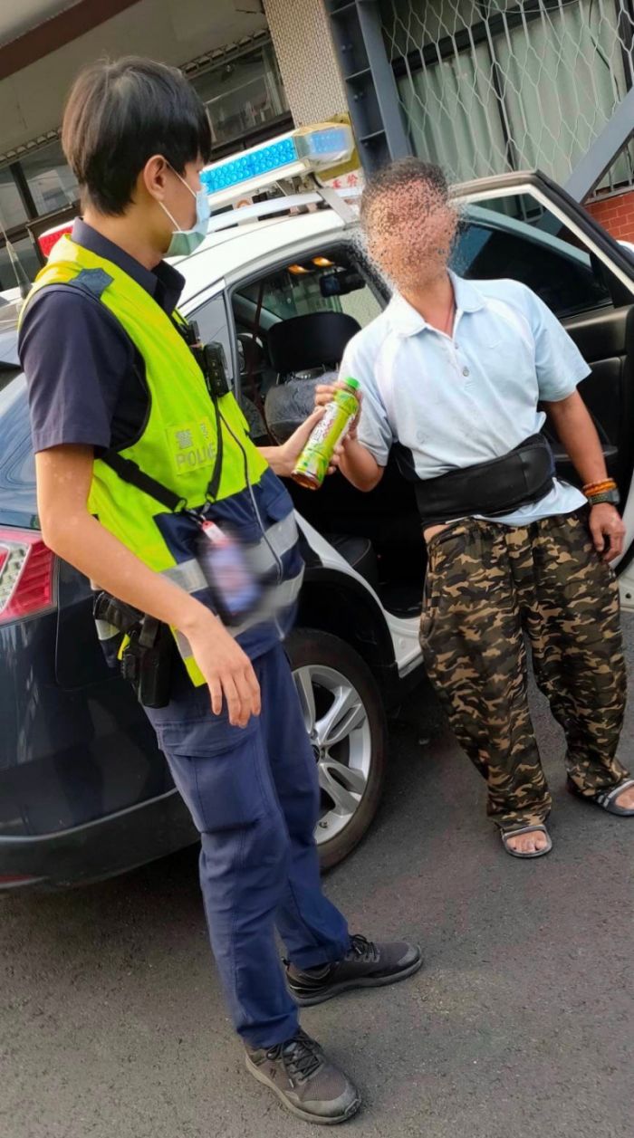 精神異常男子路倒 和心警查證為失蹤人口