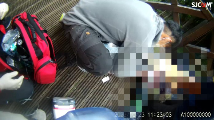 64歲男獨遊阿里山森林遊樂區 身體不適倒臥登山步道送醫不治 54 阿里山森林遊樂區,登山步道,男子,送醫不治