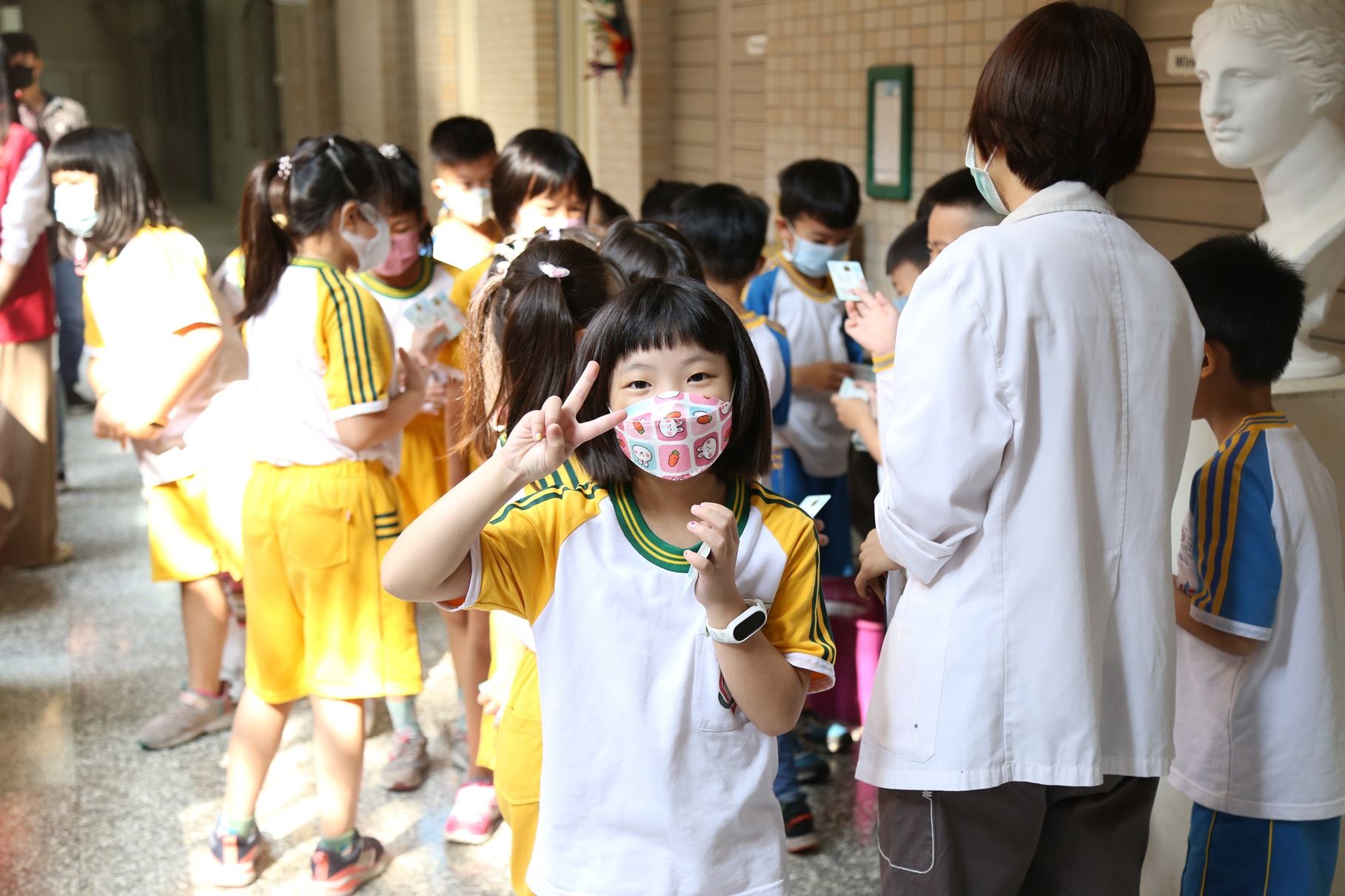 嘉義市公費流感疫苗接種　校園免費服務助力孩子健康成長