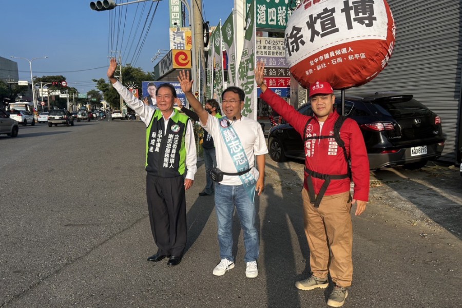 綠藉跨黨派支持拚選票 謝志忠：盼徐煊博號召山城青年 207
