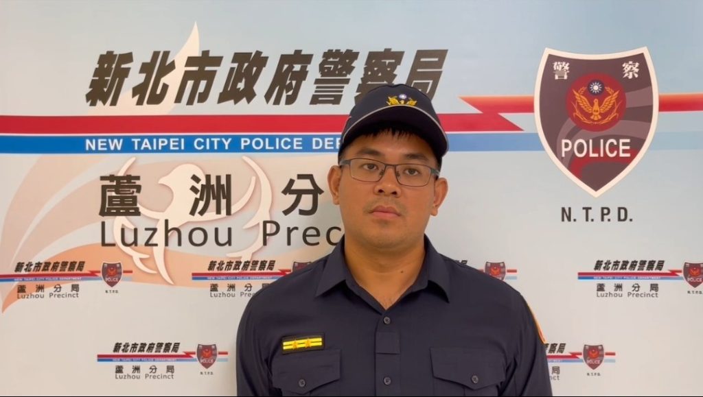 德音所所長蔡哲明說明案情。(記者宋紹誠翻攝)