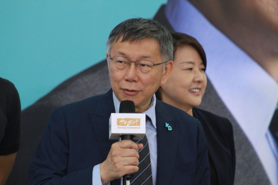 侯友宜「逼婚不成」恐同歸於盡?柯文哲:每天都被情緒勒索 182 民眾黨總統參選人柯文哲。(方炳超攝)