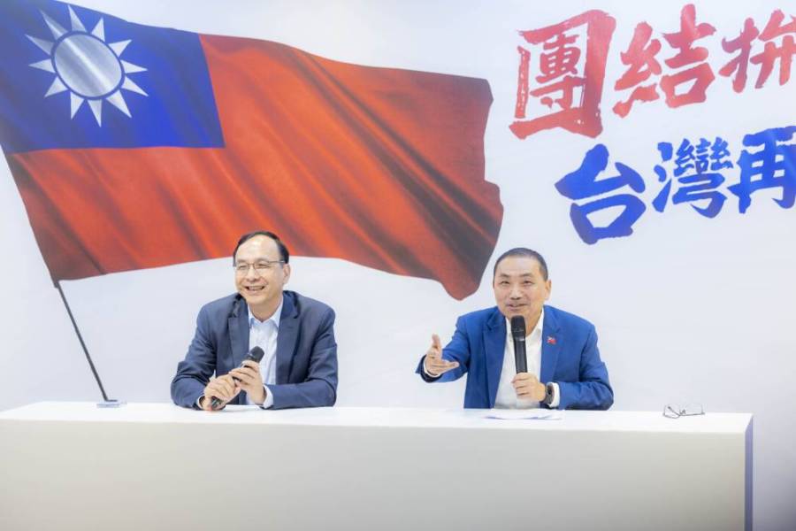 感受不到柯文哲誠意 侯友宜:不能只想到自己 162 侯友宜、朱立倫資料照。