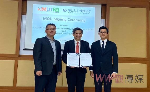 虎科大與泰國北曼谷國王科技大學建立學術合作網絡