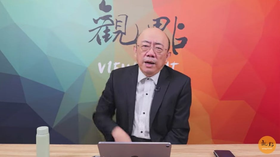 民進黨前立委郭正亮。翻攝《亮劍台灣》直播頁面