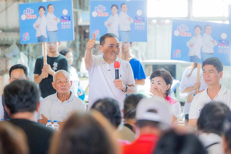 國民黨總統參選人侯友宜表示，為了促成整合已3次讓步，柯文哲卻寸步不讓。圖／引自侯友宜臉書