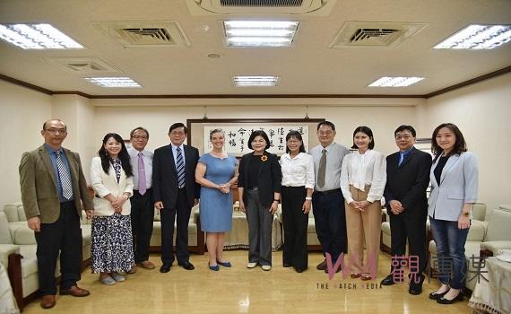 美國在台協會孫曉雅處長到訪雲林　縣長張麗善盼未來雙方深化交流