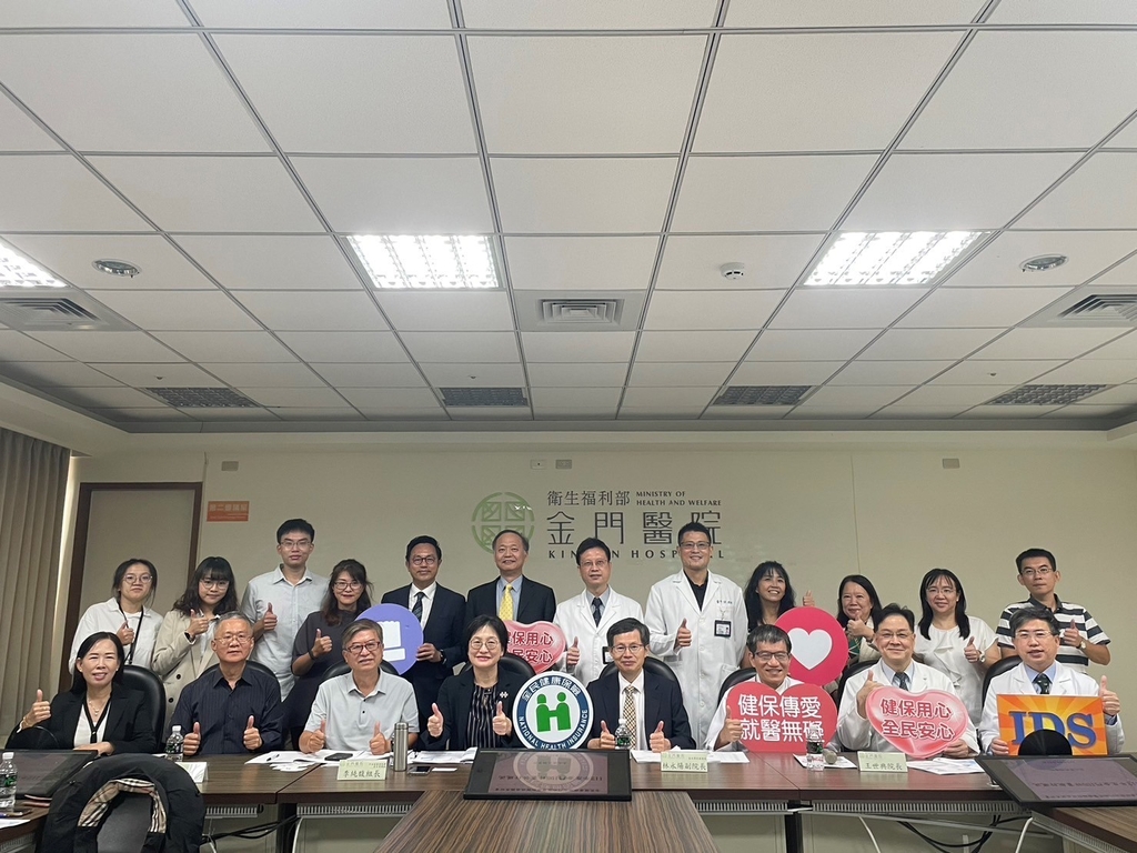 健保署臺北業務組李純馥組長，參訪IDS計畫執行情形。（圖：衛福部健保署）