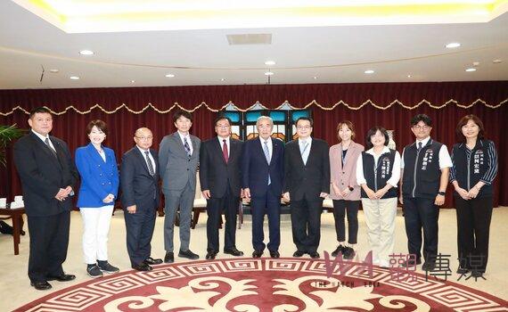 促進觀光文化交流 !日本友好城市鳥取縣議會拜會中市府