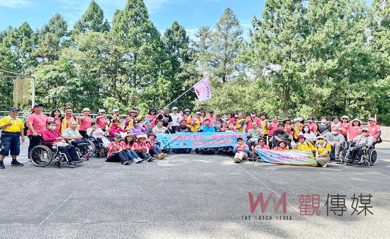 彰化縣真善美聯誼會與脊髓損傷協會共遊 守著陽光守著愛