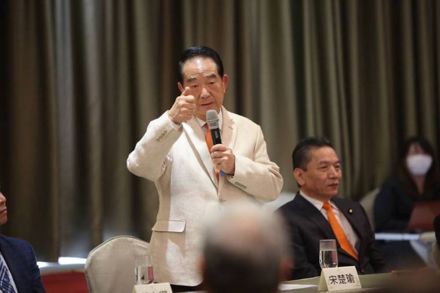 宋楚瑜談藍白合:不是草包問題 不要搞成膿包讓台灣出包 228 宋楚瑜