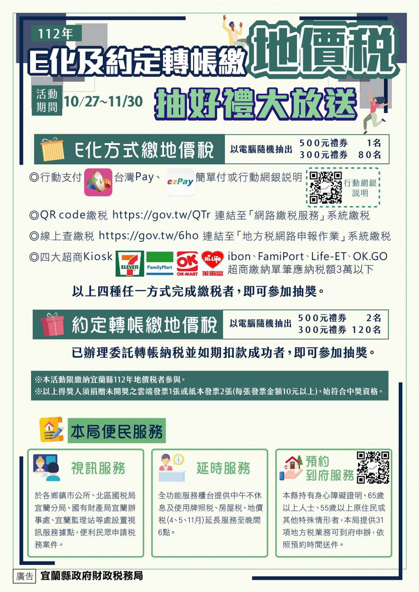 (圖/宜蘭縣府財政稅務局)
