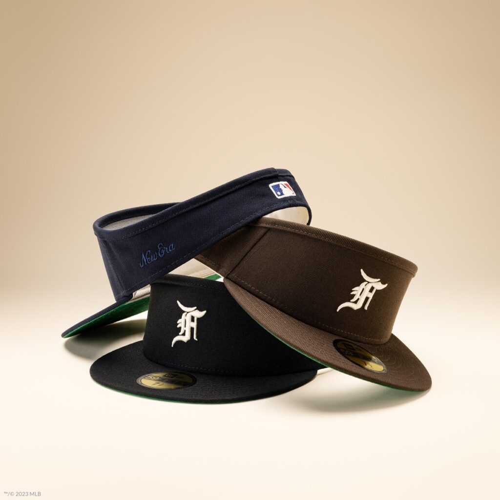 NEW ERA X Fear of God支線ESSENTIALS「Fitted Visor」系列為新光三越忠孝獨賣款,潮人必收!