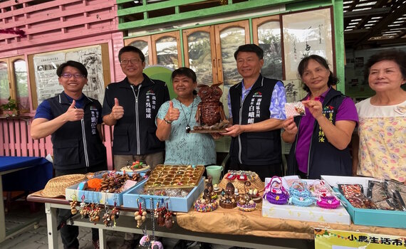 台中霧峰舊正社區阿罩霧農學市集 提倡土地友善種植