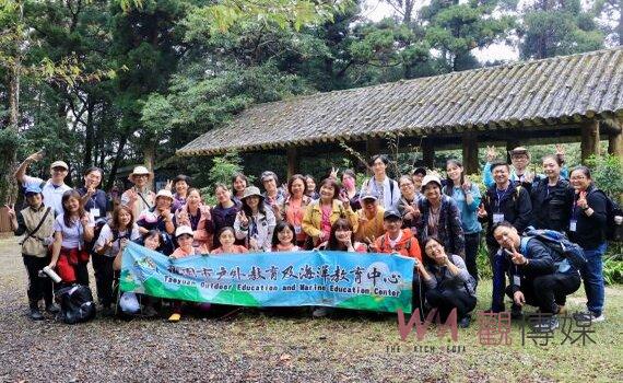 桃園教師增能研習營 戶海中心帶領探索東眼山走讀森林生態系