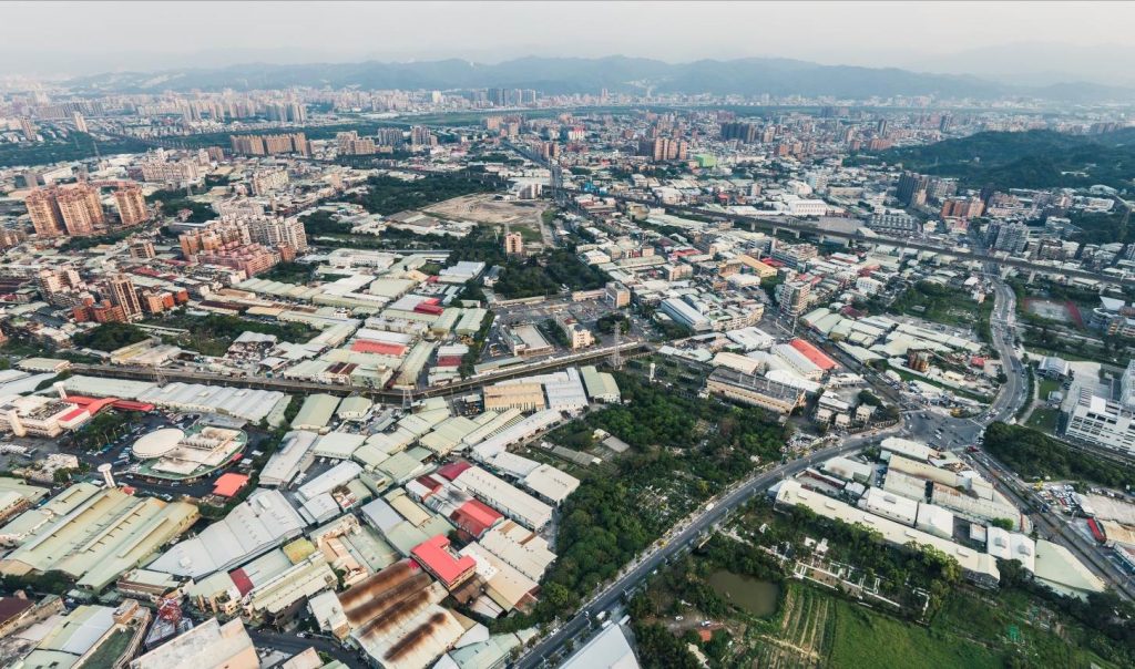 樹林三多里地區機五週邊整體開地區現況照。(圖/新北城鄉局提供)!.