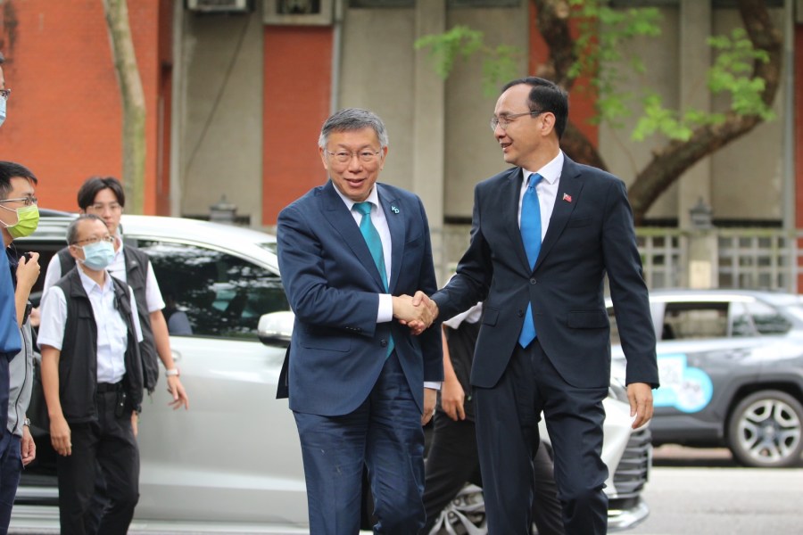 國民黨、民眾黨進行政黨協商 柯文哲：盼有台灣未來最好的結局 231