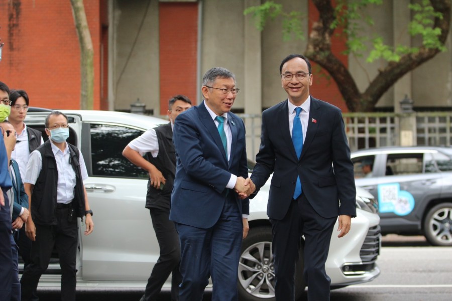 與侯友宜願在同張選票上?柯文哲:雙方可接受的辦法就行 242 與侯友宜願在同張選票上?柯文哲:雙方可接受的辦法就行 241
