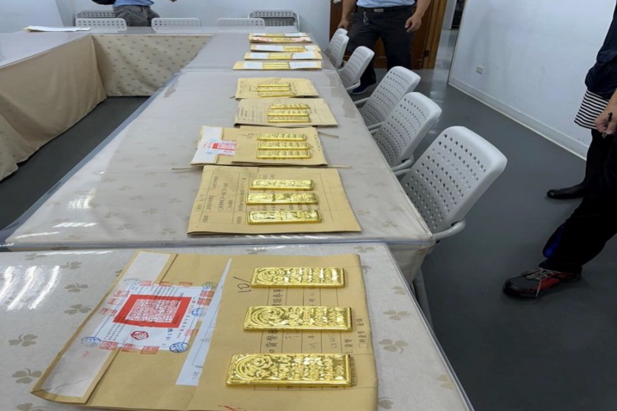 闖關30公斤黃金 未繳罰鍰桃園分署將拍賣 222 闖關30公斤黃金 未繳罰鍰桃園分署將拍賣 221