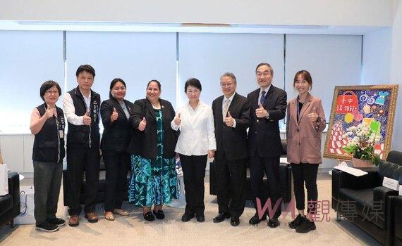 馬紹爾群島共和國卡蒂爾大使蒞府拜會   市長盧秀燕：盼強化雙邊關係