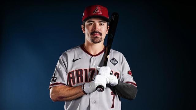 響尾蛇台、美混血大物卡洛爾(Corbin Carroll)。(圖/翻攝自MLB官方網站)