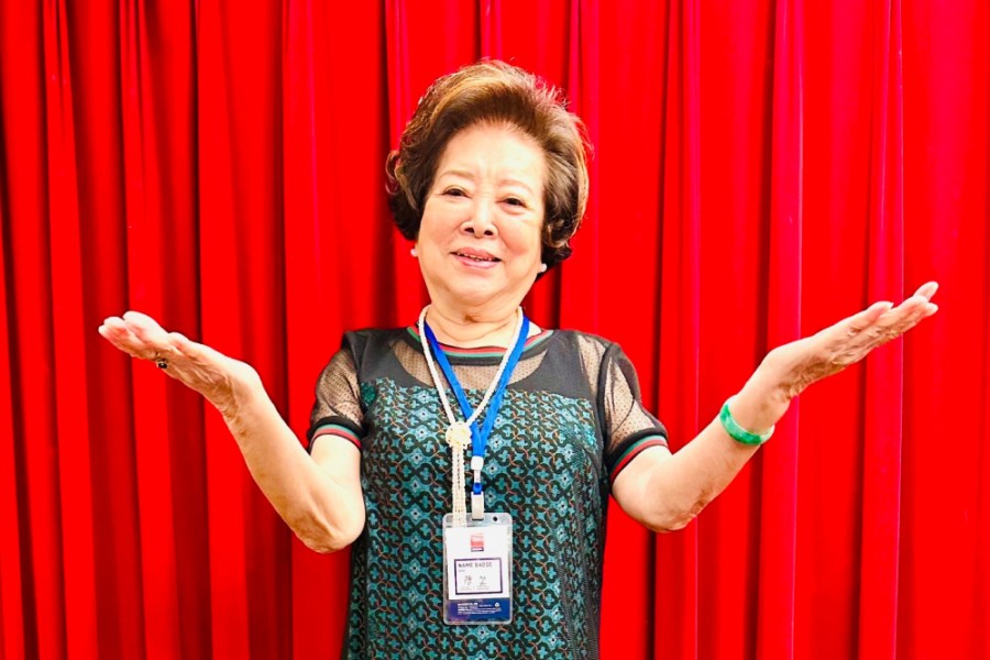 出席蘭陽女中同學會憶當年 陳淑芳:昔演白雪公主嗑近20顆蘋果 342 cnews207231031a05