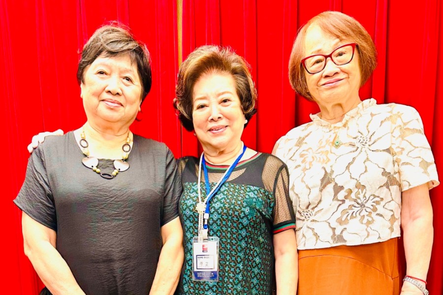 出席蘭陽女中同學會憶當年 陳淑芳:昔演白雪公主嗑近20顆蘋果 343 cnews207231031a06